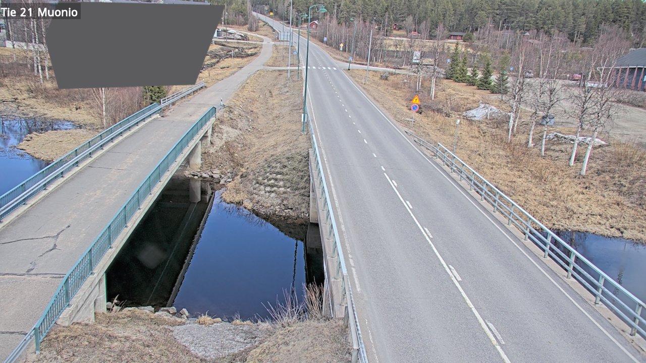 Weather Camera Image Väg 21 Muonio, Muonio, Lappi