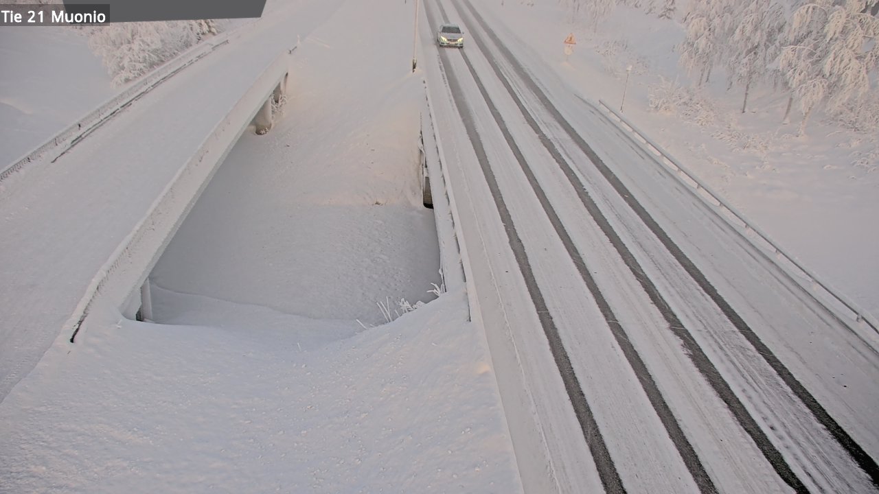 Kelikamerat Kuva Tie 21 Muonio, Muonio, Lappi