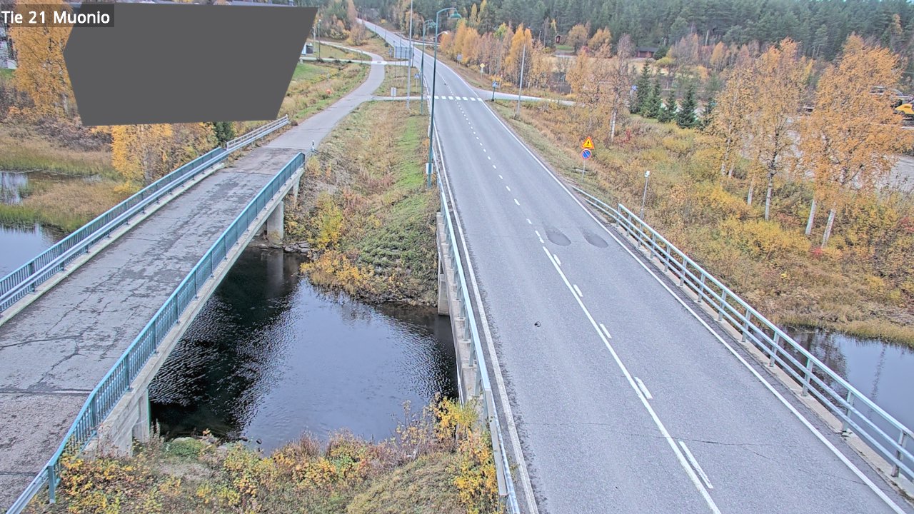 Weather Camera Image Väg 21 Muonio, Muonio, Lappi
