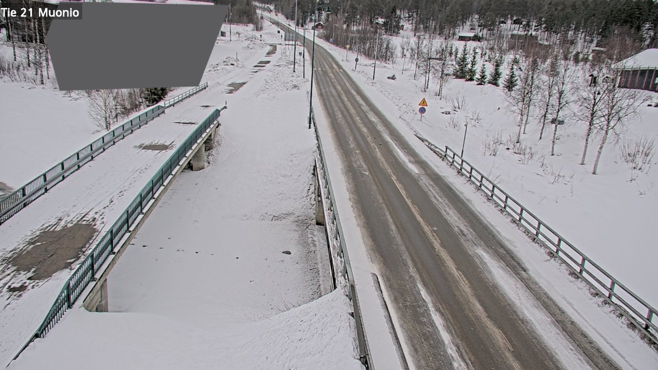 Weather Camera Image Road 21 Muonio, Muonio, Lappi