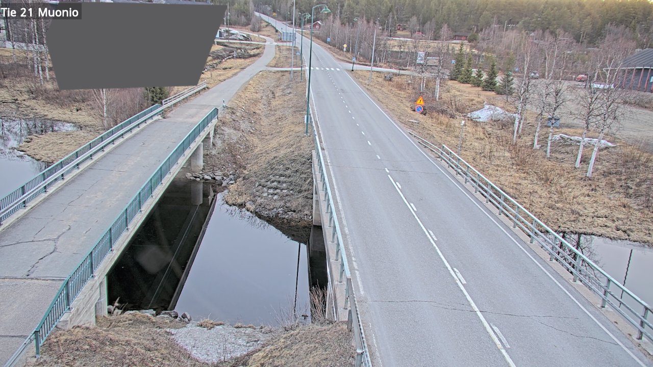 Weather Camera Image Väg 21 Muonio, Muonio, Lappi