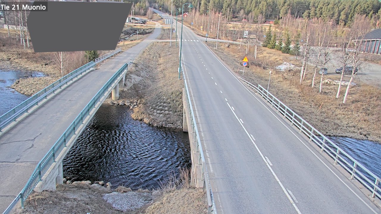 Weather Camera Image Väg 21 Muonio, Muonio, Lappi