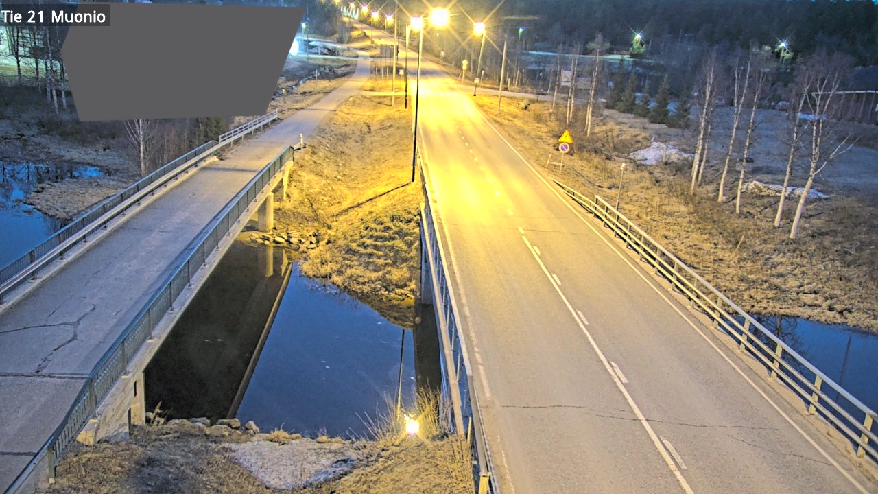 Weather Camera Image Väg 21 Muonio, Muonio, Lappi