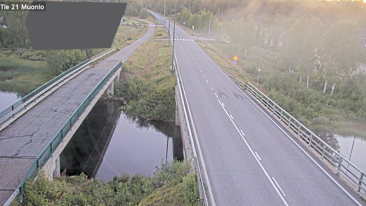 Weather Camera Image Road 21 Muonio, Muonio, Lappi