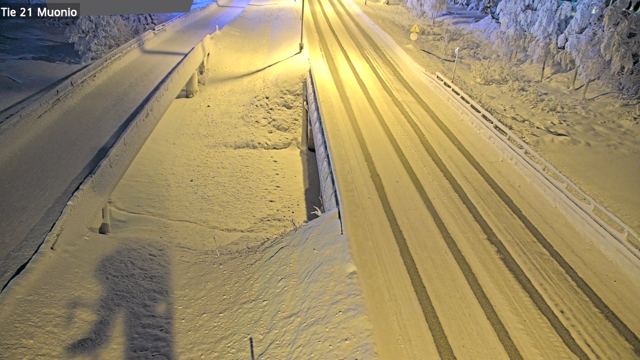 Kelikamerat Kuva Tie 21 Muonio, Muonio, Lappi