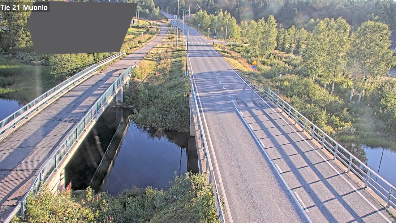 Weather Camera Image Road 21 Muonio, Muonio, Lappi