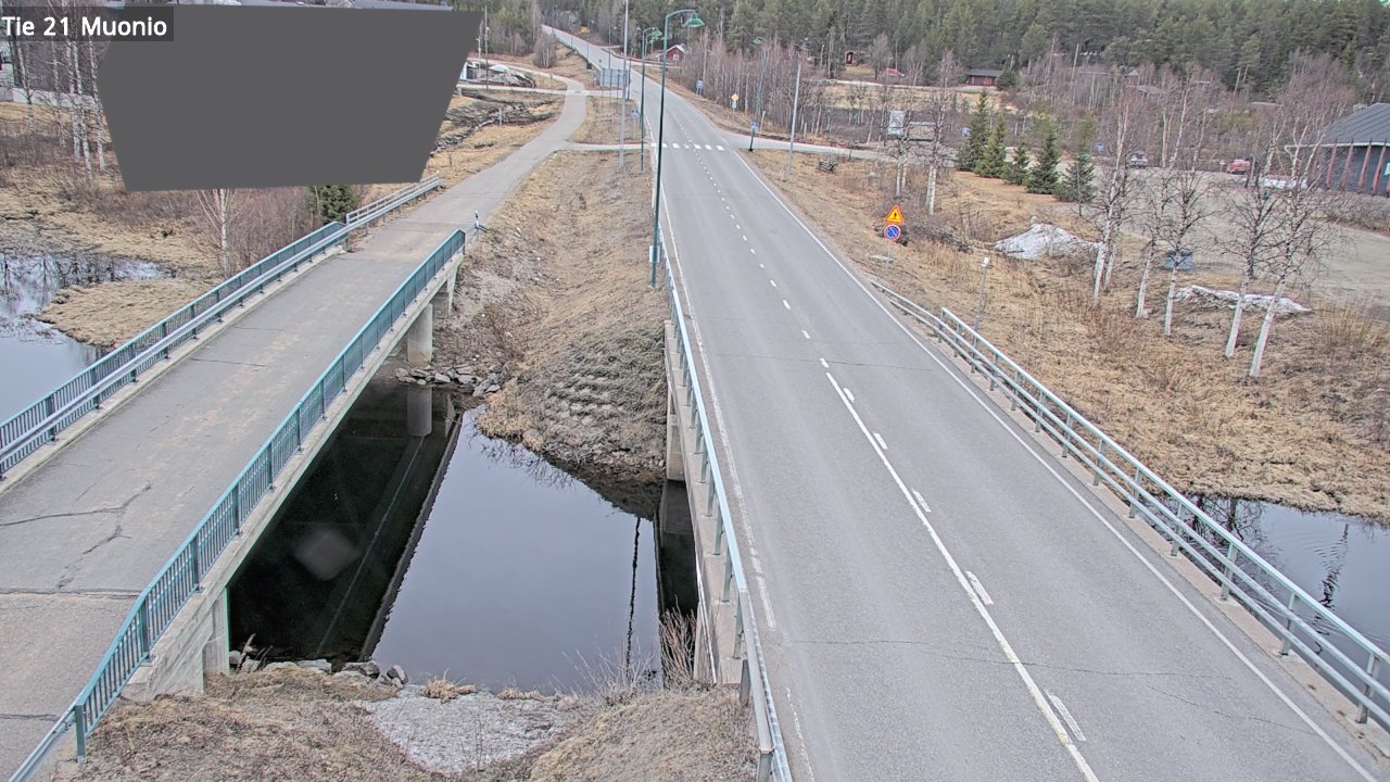 Weather Camera Image Väg 21 Muonio, Muonio, Lappi