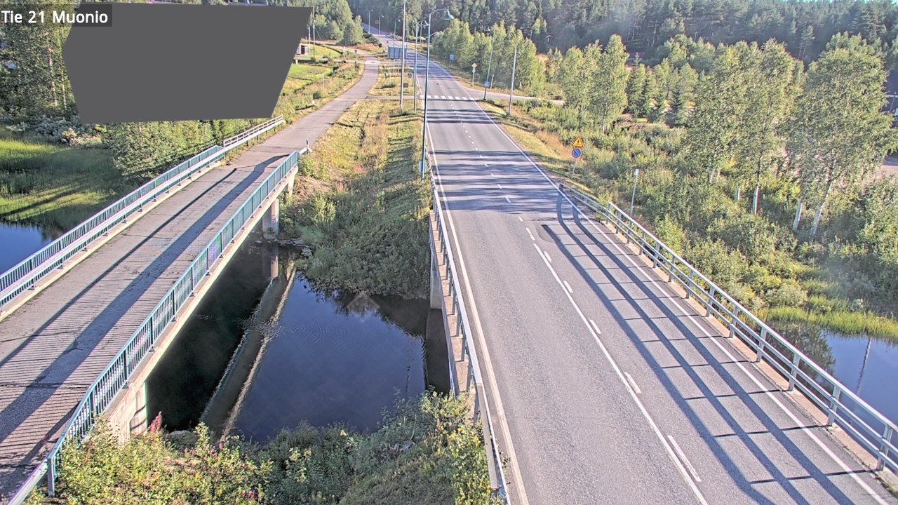 Weather Camera Image Road 21 Muonio, Muonio, Lappi