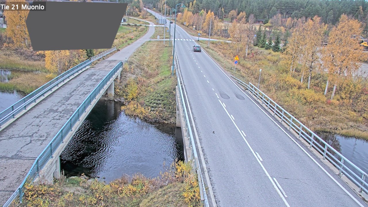 Weather Camera Image Väg 21 Muonio, Muonio, Lappi