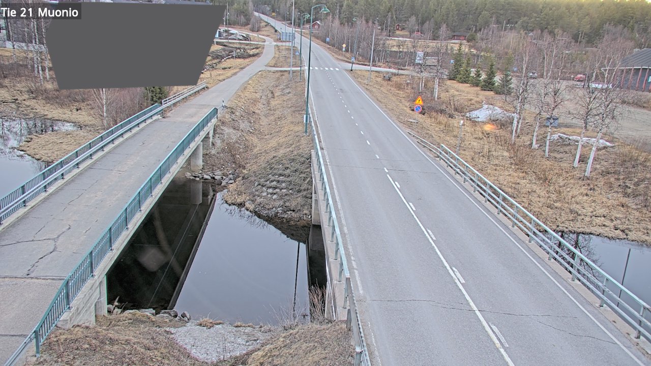 Weather Camera Image Väg 21 Muonio, Muonio, Lappi