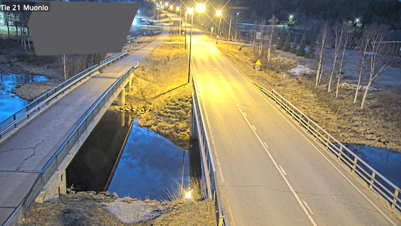 Weather Camera Image Väg 21 Muonio, Muonio, Lappi
