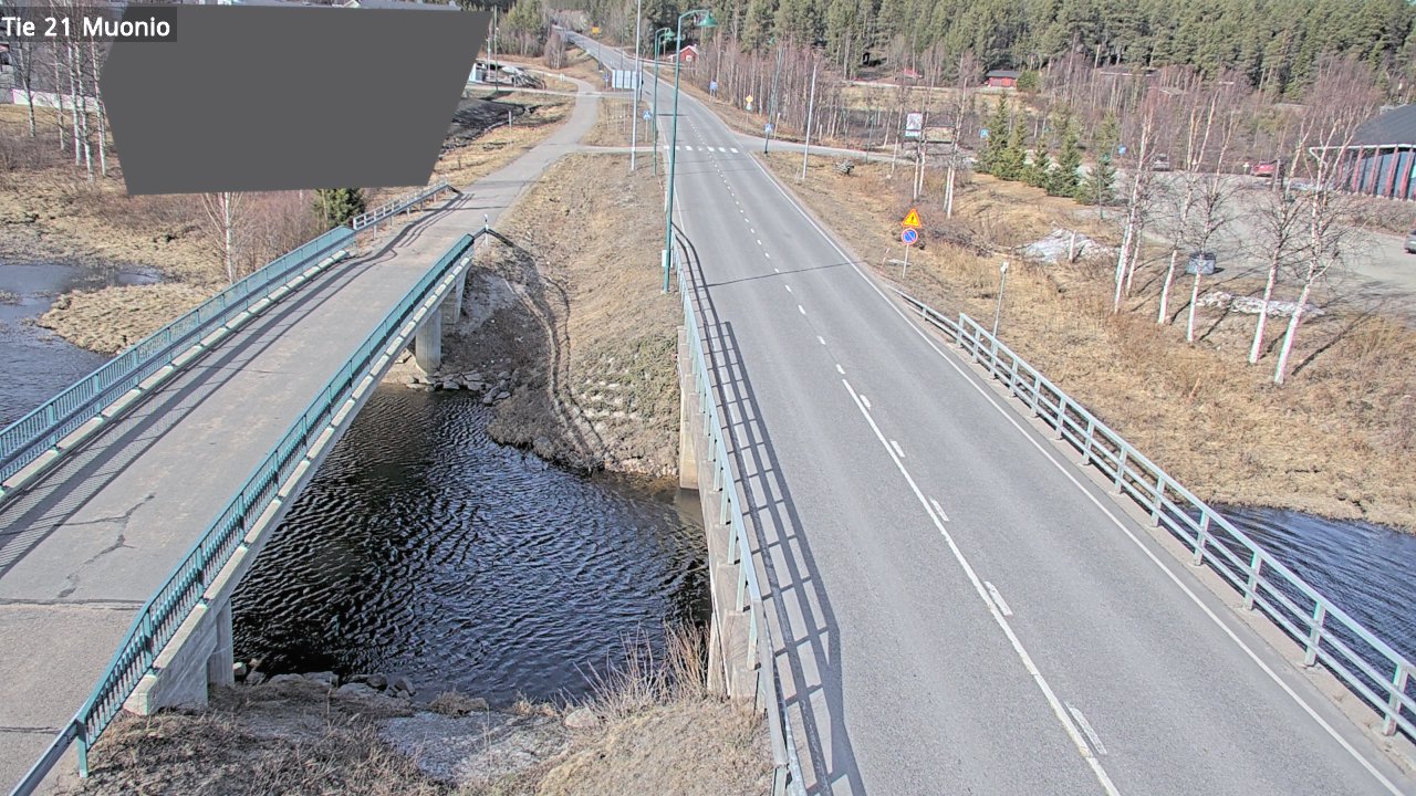 Weather Camera Image Väg 21 Muonio, Muonio, Lappi