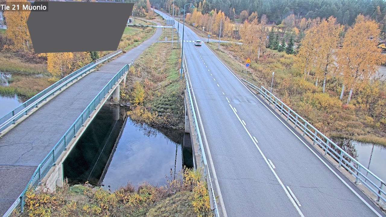 Weather Camera Image Väg 21 Muonio, Muonio, Lappi