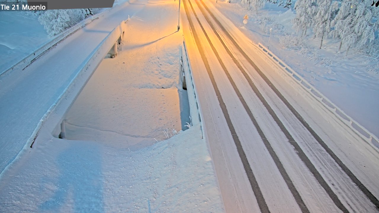 Kelikamerat Kuva Tie 21 Muonio, Muonio, Lappi