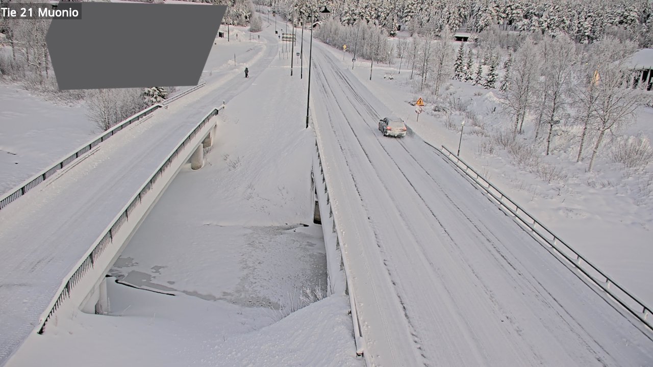 Weather Camera Image Väg 21 Muonio, Muonio, Lappi