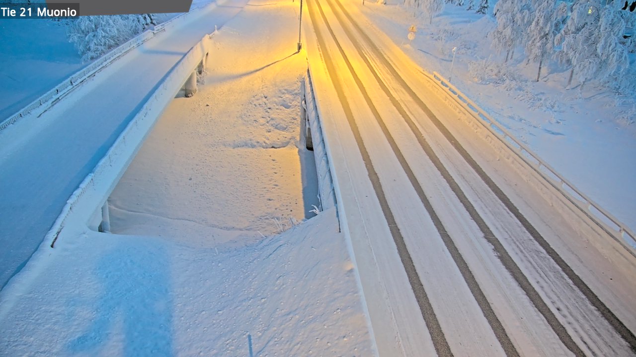Kelikamerat Kuva Tie 21 Muonio, Muonio, Lappi