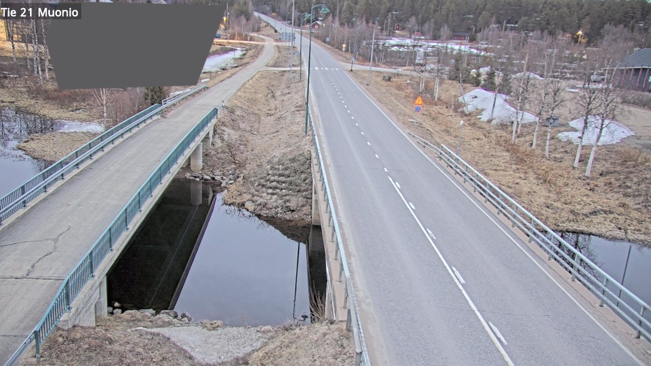Weather Camera Image Road 21 Muonio, Muonio, Lappi
