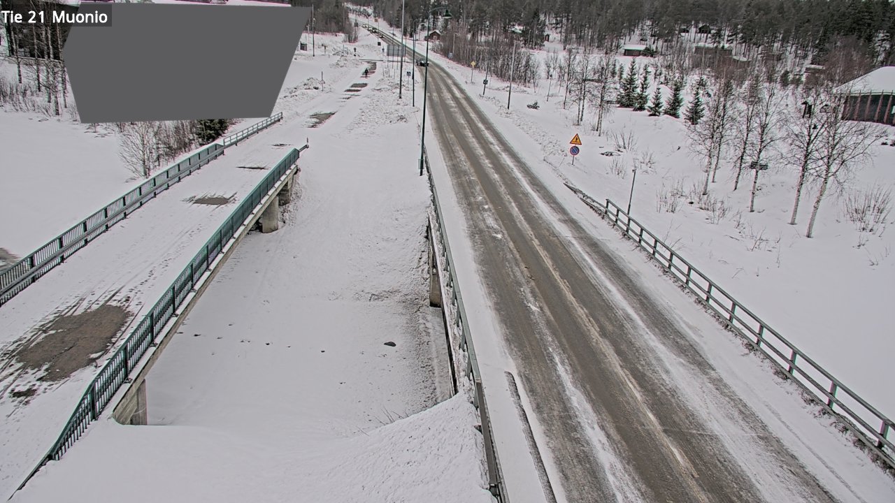 Weather Camera Image Road 21 Muonio, Muonio, Lappi