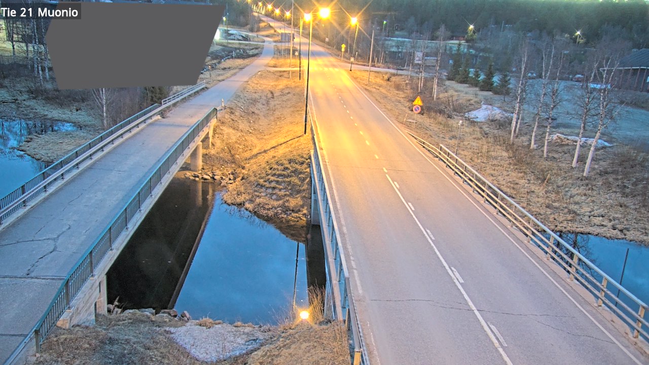 Weather Camera Image Väg 21 Muonio, Muonio, Lappi