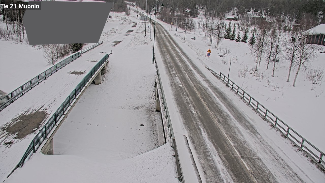 Weather Camera Image Road 21 Muonio, Muonio, Lappi