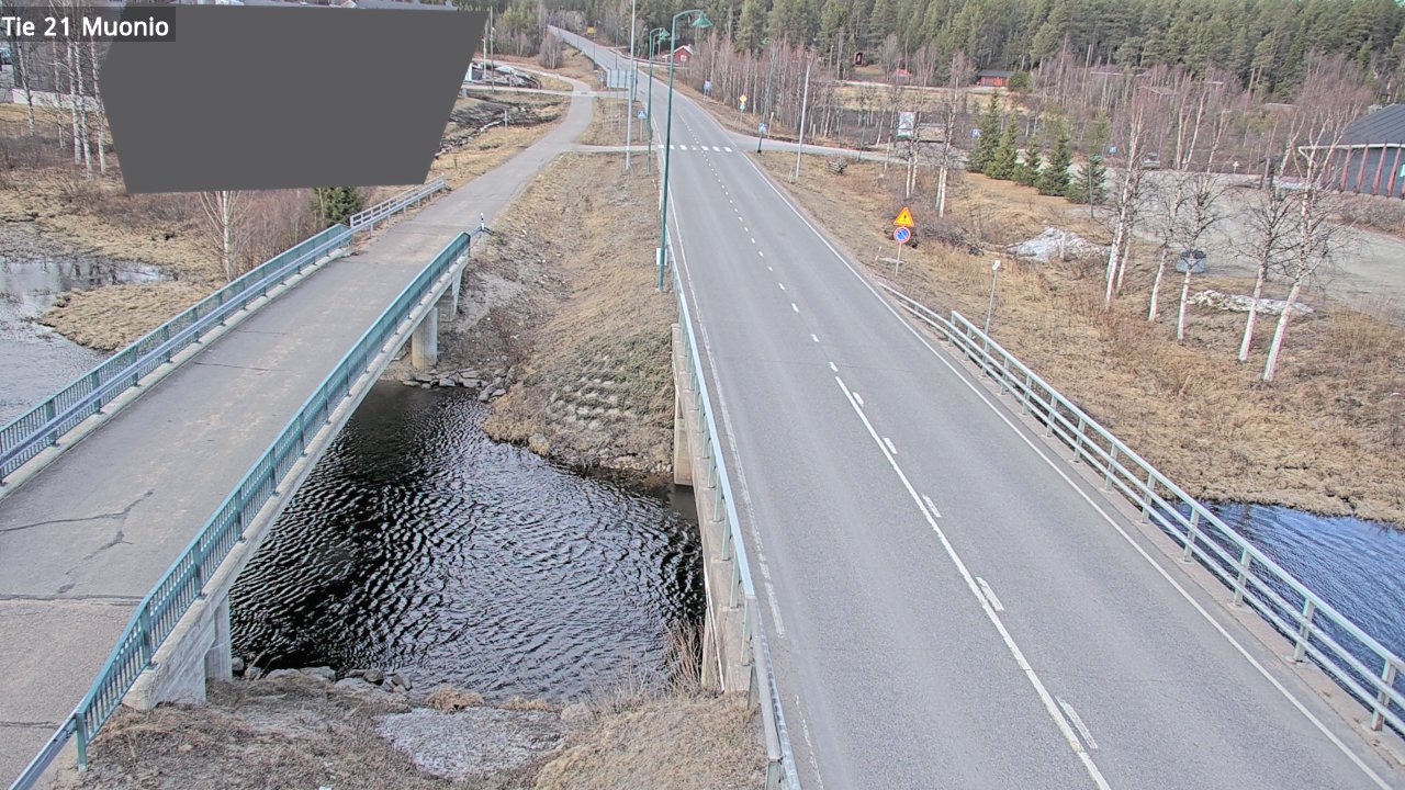 Weather Camera Image Väg 21 Muonio, Muonio, Lappi