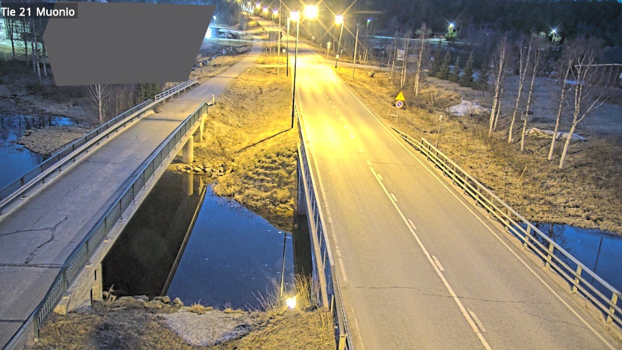 Weather Camera Image Väg 21 Muonio, Muonio, Lappi
