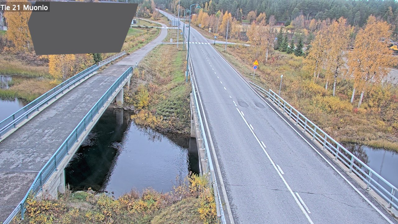 Weather Camera Image Väg 21 Muonio, Muonio, Lappi