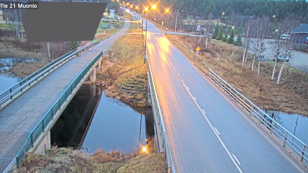 Weather Camera Image Road 21 Muonio, Muonio, Lappi