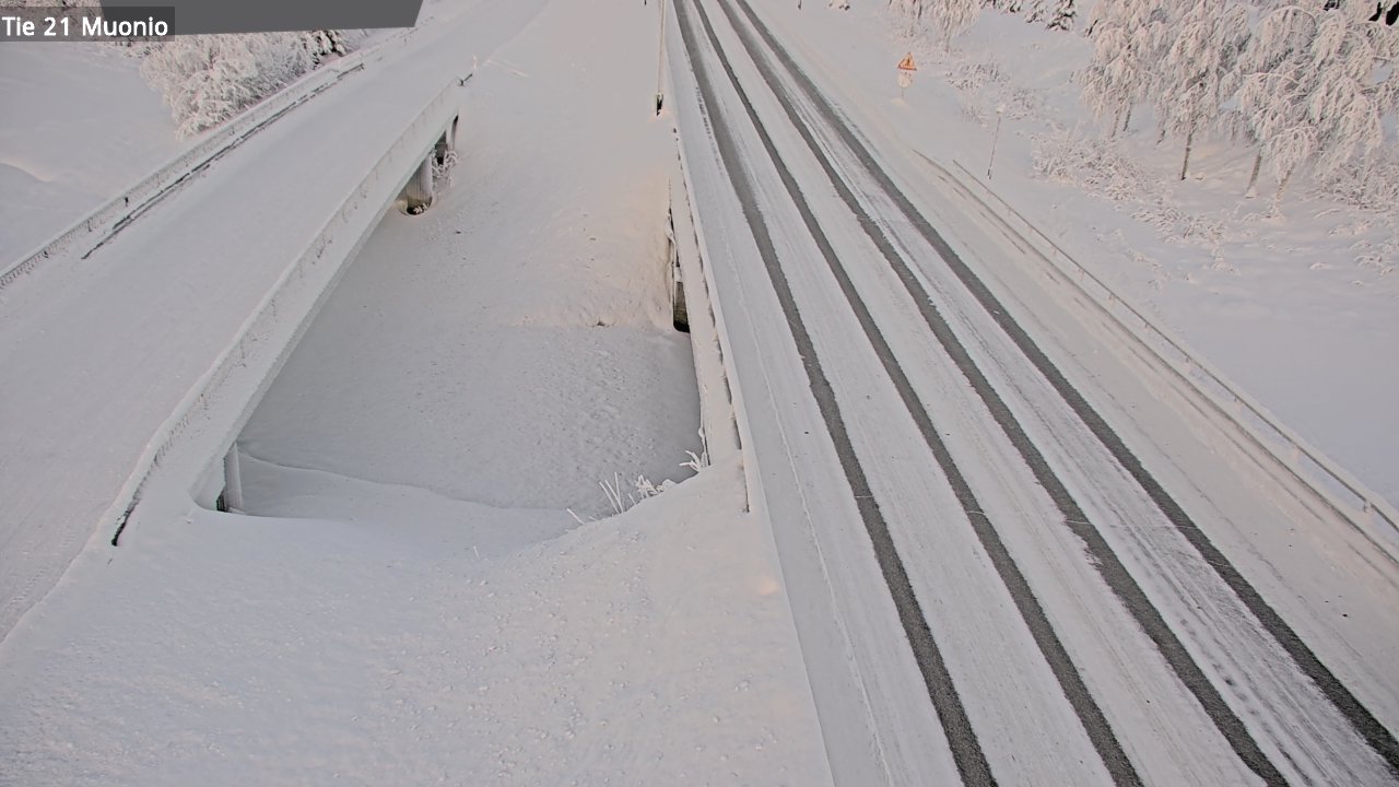 Kelikamerat Kuva Tie 21 Muonio, Muonio, Lappi