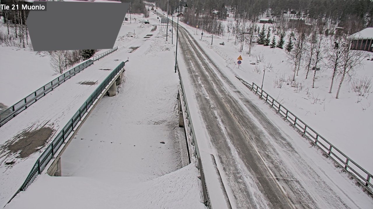 Weather Camera Image Road 21 Muonio, Muonio, Lappi