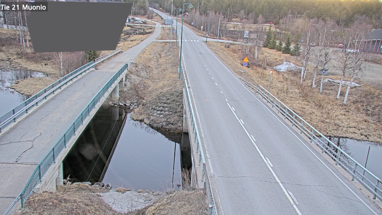 Weather Camera Image Väg 21 Muonio, Muonio, Lappi