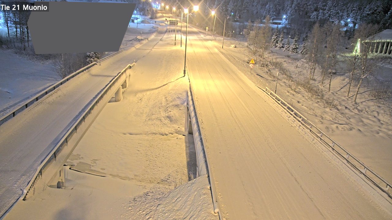 Weather Camera Image Väg 21 Muonio, Muonio, Lappi