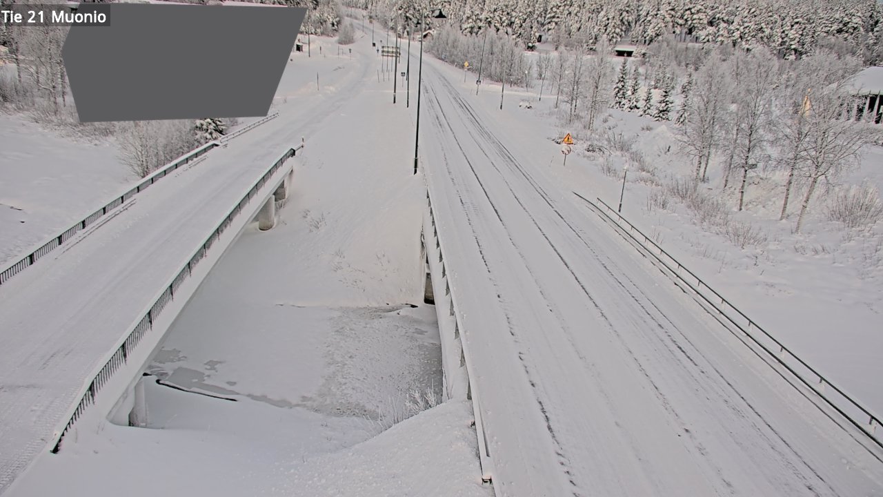 Weather Camera Image Road 21 Muonio, Muonio, Lappi