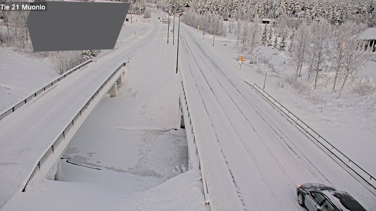 Weather Camera Image Väg 21 Muonio, Muonio, Lappi