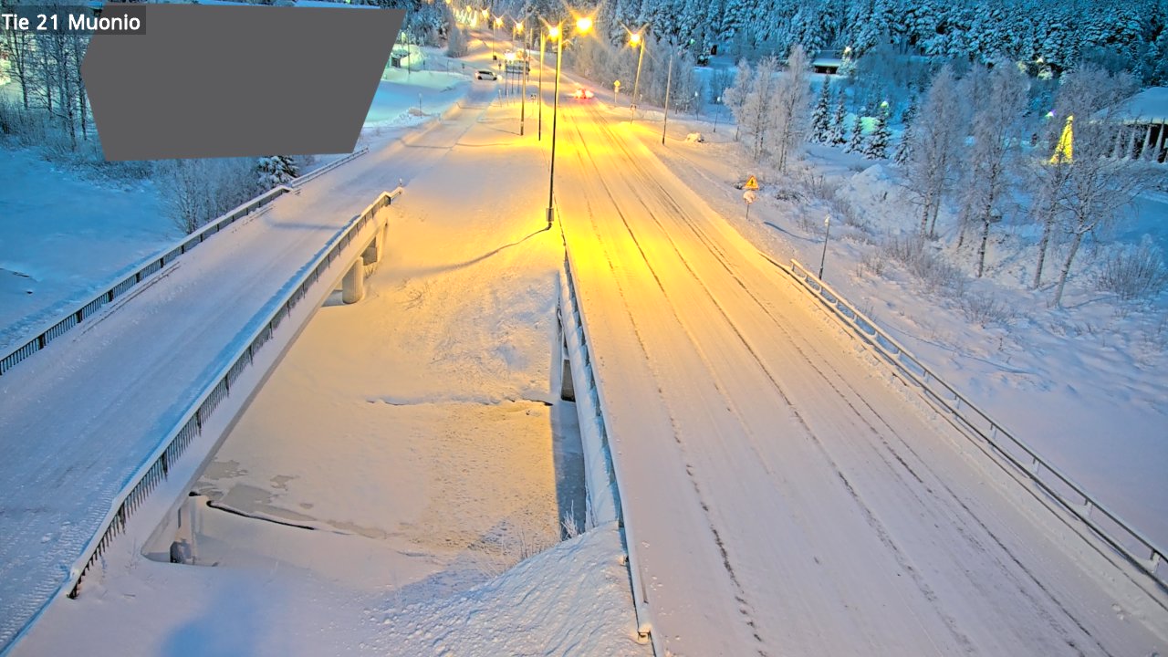 Weather Camera Image Road 21 Muonio, Muonio, Lappi