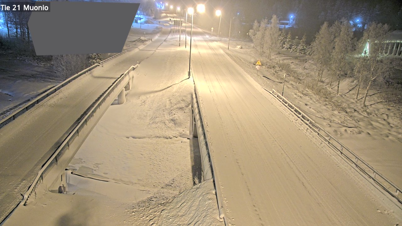 Weather Camera Image Väg 21 Muonio, Muonio, Lappi