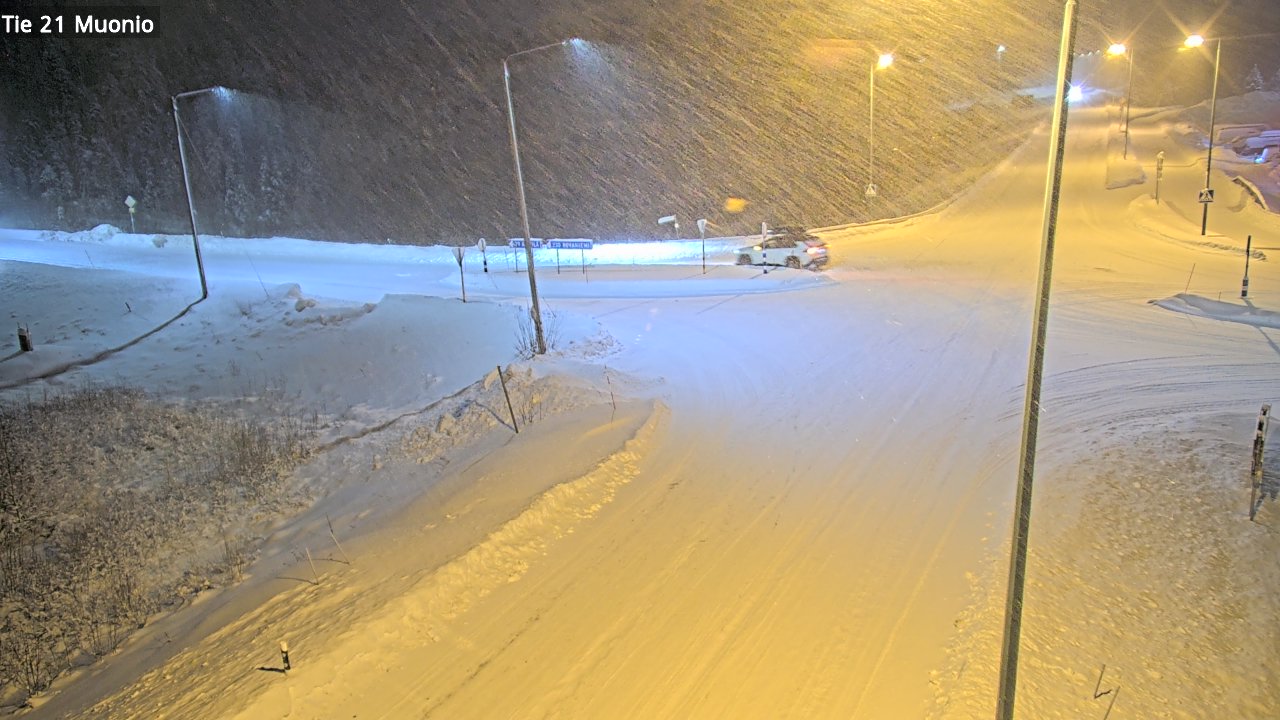 Kelikamerat Kuva Tie 21 Muonio, Muonio, Lappi