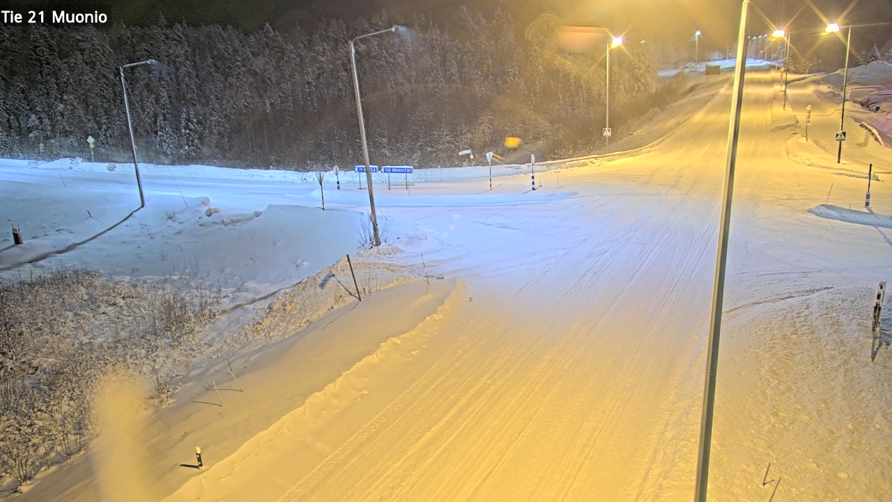 Kelikamerat Kuva Tie 21 Muonio, Muonio, Lappi