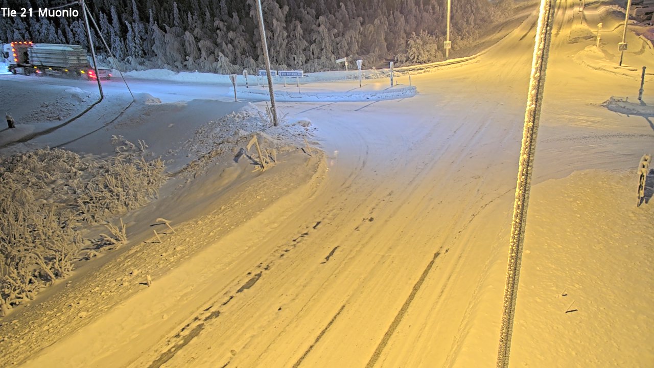 Kelikamerat Kuva Tie 21 Muonio, Muonio, Lappi