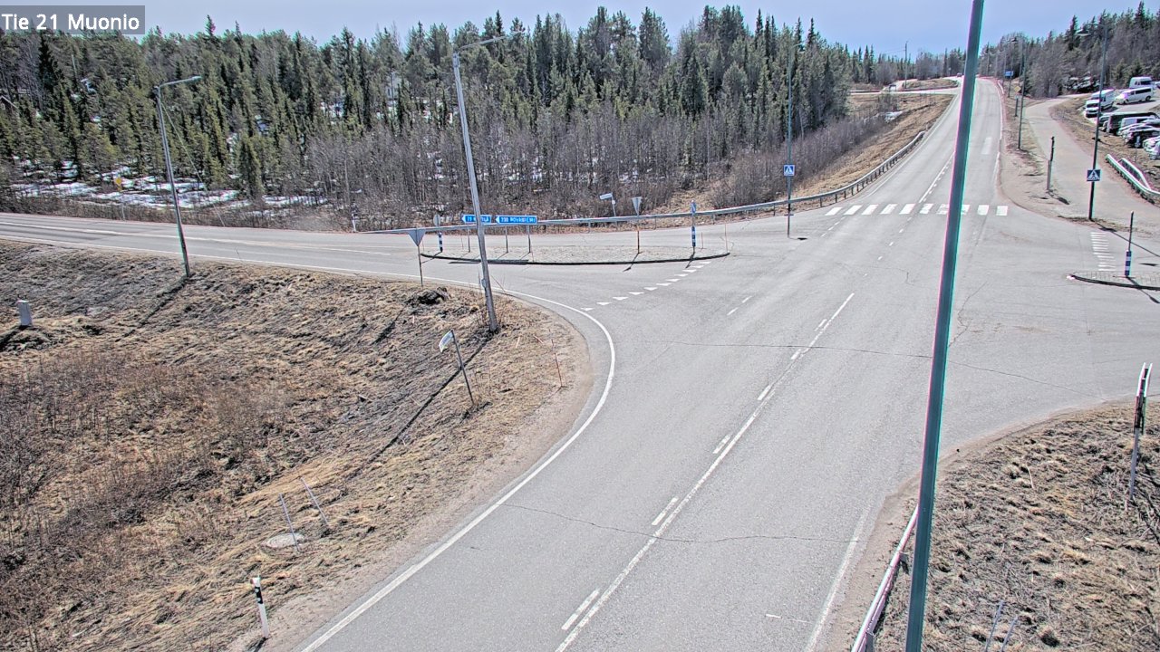 Weather Camera Image Väg 21 Muonio, Muonio, Lappi