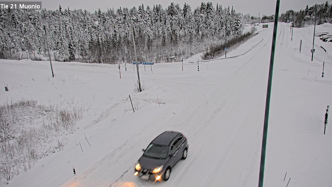 Kelikamerat Kuva Tie 21 Muonio, Muonio, Lappi