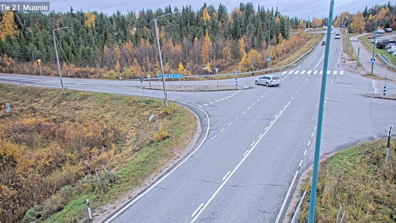 Weather Camera Image Road 21 Muonio, Muonio, Lappi