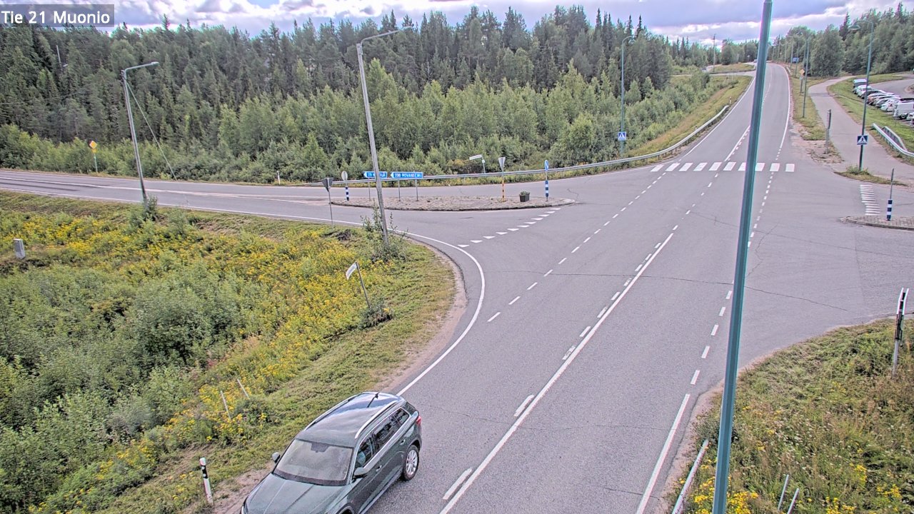Weather Camera Image Väg 21 Muonio, Muonio, Lappi