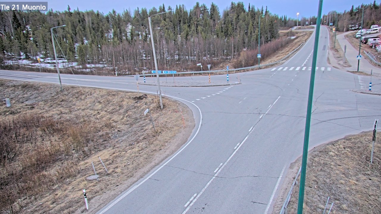 Weather Camera Image Väg 21 Muonio, Muonio, Lappi