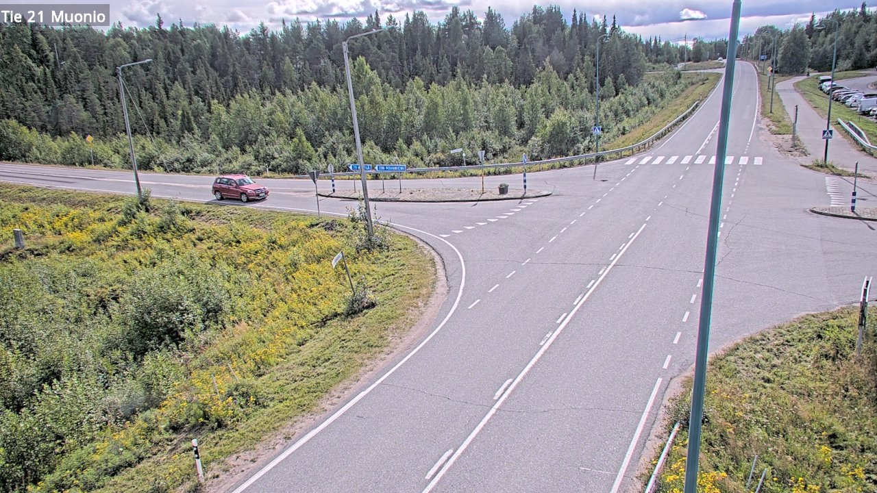 Weather Camera Image Väg 21 Muonio, Muonio, Lappi