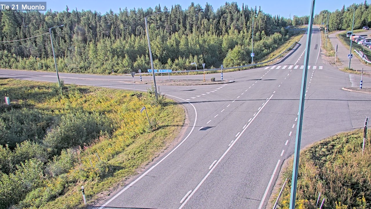 Weather Camera Image Road 21 Muonio, Muonio, Lappi