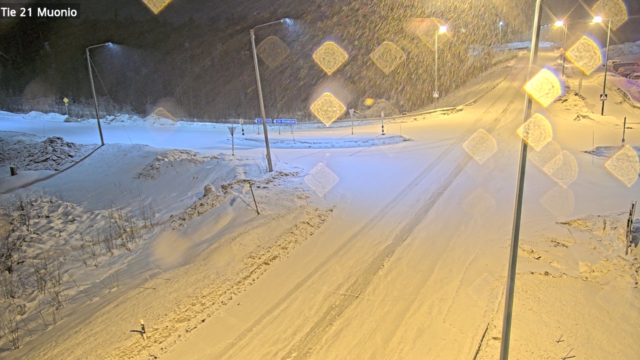 Kelikamerat Kuva Tie 21 Muonio, Muonio, Lappi