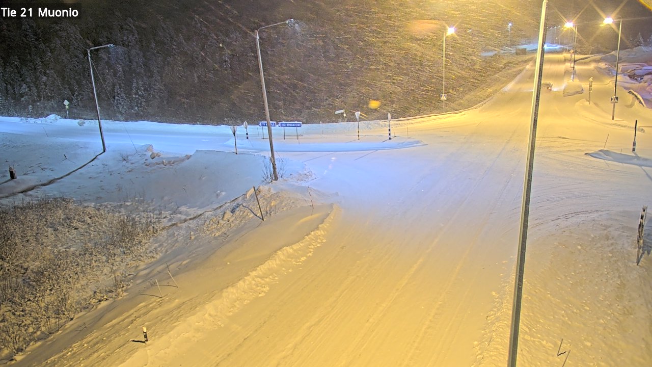 Kelikamerat Kuva Tie 21 Muonio, Muonio, Lappi