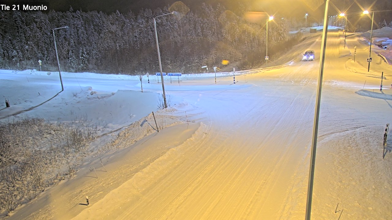 Kelikamerat Kuva Tie 21 Muonio, Muonio, Lappi