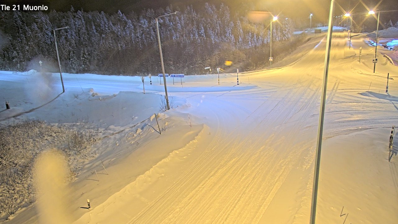 Kelikamerat Kuva Tie 21 Muonio, Muonio, Lappi